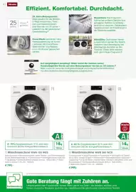 EP Prospekt Seite 2: Miele Waschmaschine WWA 120 WCS €799,00, Miele Waschmaschine WWB 360 WCS €949,00
