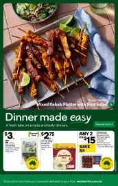Woolworths catalogue week 42 Page 17: Woolworths Mini Marinated Kebab Varieties €15,00