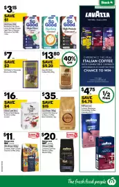 Woolworths catalogue week 42 Page 38: Nescafe Gold Coffee €13,80, Lavazza Espresso Barista Coffee Beans €20,00