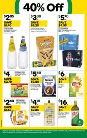 Woolworths catalogue week 42 Page 8: Uncle Tobys Le Snak €4,00, Sunsol High Protein Granola Choc Almond €5,40