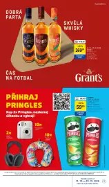 Tesco leták týden 42 Strana 13: Pringles €59,90, Grants skvělá whisky €269,90