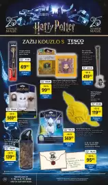 Tesco leták týden 42 Strana 28: Harry Potter Mini Hedvika €569,00, Colgate Dětský zubní kartáček Harry Potter €69,90