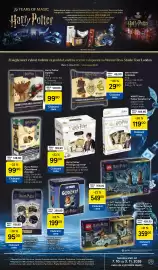 Tesco leták týden 42 Strana 29: Witor's Harry Potter čokoládové zlatonky €99,90, Harry Potter Trivial pursuit Hra* €99,00
