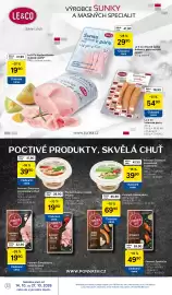 Tesco leták týden 42 Strana 32: Le & Co Vídeňské párky €54,90, Le & Co Vepřová šunka dušená v páře €19,90