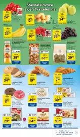 Tesco leták týden 42 Strana 3: Tesco Rajčata baby, 250 g, balená €24,90, Banány 1kg €26,90