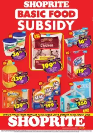 Shoprite catalogue week 42 Page 1: Spekko Long Grain Parboiled White Rice €139,99, Golden Cloud Cake Wheat Flour €119,99