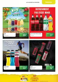 Tamda Foods leták týden 42 Strana 13: Coca cola, Fanta, Sprite €21,90, Hell energetický nápoj €12,30