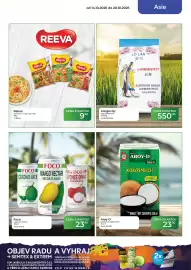 Tamda Foods leták týden 42 Strana 45: Reeva instantní nudle s příchutí €9,90, Foco nápoj s příchutí €23,90