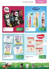 Tamda Foods leták týden 42 Strana 57: Ria Tampony €34,90, Huggies Extra Care €99,90