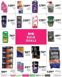 Save Hyper catalogue Page 27: Exello Hand Washing Powder €219,99, Ignite Restaurant Quality Charcoal €139,99