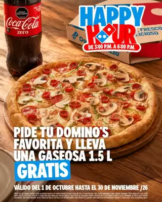 Domino's Pizza (válido hasta 2-12)