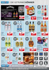 Getränke Quelle Prospekt Seite 4: NORDBRAND Saurer Apfel €3,99, DIMPLE Golden Select €18,99