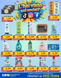 Volantino Gipsi Pagina 7: Dual Power piatti gel conc. €1,49, Vernel ammorb. blu oxy €3,19
