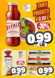 Volantino Vicino a te supermercati Pagina 3: Crackers Crich €0,99, Pan Bauletto Bianco €0,99