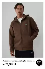4F gazetka tydzień 42 Strona 6: Bluza dresowa regular z kapturem męska €269,99