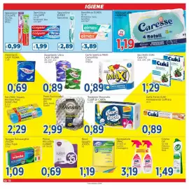 Volantino Market Ingross Pagina 18: Carta Igienica MAXI al profumo di camomilla €0,89, Sacchetti Spazzy Antiforo Maxi €2,29