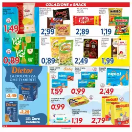 Volantino Market Ingross Pagina 4: Barrette Minis SNICKERS MARS TWIX €2,99, Speedy Pata Cheese Flipper €0,89
