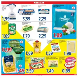 Volantino Market Ingross Pagina 9: Mozzarella Classica Granarolo €1,89, Mozzarella Tradizionale Le Delizie €1,99