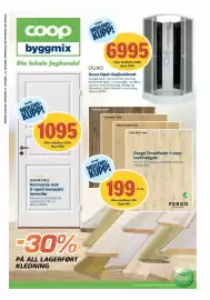Coop Byggmix kundeavis Side 1: PRISENE GJELDER I PERIODEN 11. OKTOBER - 25. OKTOBER. FORBEHOLD OM TRYKKFEIL OG UTSOLGT coop