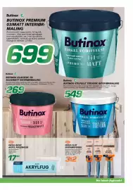 Coop Byggmix kundeavis Side 3: BUTINOX KLASSISK 10/ SILKEMATT INTERIØRMALING €269,00