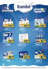 Encarte Cometa Supermercados | Cooperado Itambé Página 1: Leite em pó itambé €32,99, Leite em pó itambé natural milk €18,69