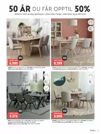 Bohus kundeavis Side 13: ENSJØ spisebord €9.999,00, CHRISTO spisebord €6.999,00