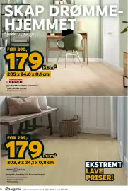Megaflis kundeavis Side 16: Berry Alloc Trendline 8 XL Flori laminatgulv €179,00, Egger Sand Seefeld Oak laminatgulv €179,00