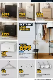 Megaflis kundeavis Side 21: Oppbevaringsboks med lokk hvit €69,00, Lind Leona skoskap hvit 2 dører €799,00