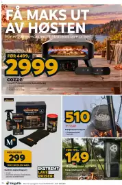 Megaflis kundeavis Side 36: Espegard bålrigg for tur €149,00, Cozze 13" pizzaovn rotate black edition gas €2.999,00