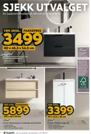 Megaflis kundeavis Side 4: Lind Aura 100 servantskap + Lind Marseille servant 100 hvit €5.899,00