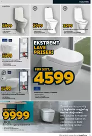 Megaflis kundeavis Side 9: Laufen Kompas toalett hvit €2.899,00, Gustavsberg Nautic 1591 toalett S-lås €2.999,00