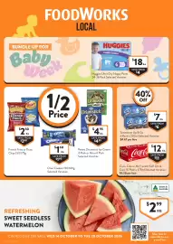 Foodworks catalogue week 42 Page 1: Sanitarium Up & Go €7,00, Refreshing Sweet Seedless Watermelon €2,99