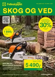 Felleskjøpet kundeavis Side 1: Stihl MS 251 bensindrevet motorsag €5.490,00
