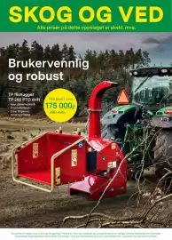 Felleskjøpet kundeavis Side 10: TP flishugger TP 200 PTO drift €175.000,00