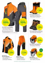 Felleskjøpet kundeavis Side 7: Stihl Function Core skogsjakke €999,00, Stihl Dynamic DuroTec vernebukse €2.199,00