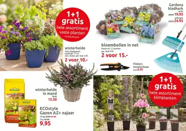 Deka Tuin folder Pagina 3: Gardena bladhark €19,95, ECOstyle Gazon-AZ+ Najaar €24,95
