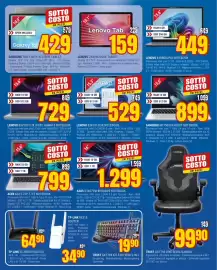 Volantino Schiavotto Pagina 5: Lenovo Tab €159,00, Lenovo 83K10170IX Notebook €529,00