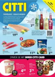 Citti tilbudsavis Side 1: Markeruper TK deutsche Barbarie-Flugente €11,99, Elo Frost Grünkohl €27,90