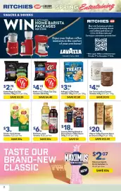 Ritchies catalogue week 42 Page 2: Golden Circle Nectar Varieties €3,00, Bickford's Juice Varieties €6,00
