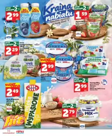 Topaz Express gazetka tydzień 42 Strona 10: Jogurt Ale Pitny Danone €2,99, Twaróg OSM Siedlce €2,99