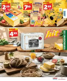 Topaz Express gazetka tydzień 42 Strona 11: Ser żółty Ryki €2,29, Ser żółty Szwajcar Królewiecki Serenada €2,69