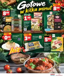 Topaz Express gazetka tydzień 42 Strona 15: Tortilla Funtastic classic €5,99, Zupa błyskawiczna Amino €1,99