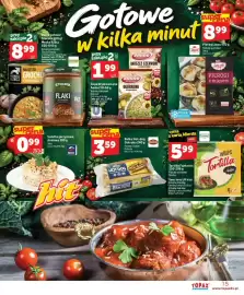 Topaz Express gazetka tydzień 42 Strona 15: Tortilla Funtastic classic €5,99, Zupa błyskawiczna Amino €1,99