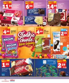 Topaz Express gazetka tydzień 42 Strona 16: Czekolada E.Wedel €6,99, Praliny E.Wedel Nadziane Czekoladki €14,99