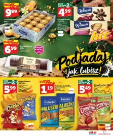 Topaz Express gazetka tydzień 42 Strona 17: Paluszki Lubella €1,19, Chrupki Cheetos €5,99