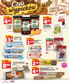 Topaz Express gazetka tydzień 42 Strona 18: Lody Big Milk €13,99, Ciastka Petit Beurre €1,19