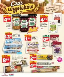 Topaz Express gazetka tydzień 42 Strona 18: Lody Big Milk €13,99, Ciastka Petit Beurre €1,19