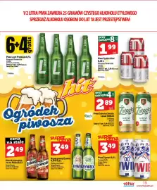 Topaz Express gazetka tydzień 42 Strona 19: Piwo Żywiciel 0,0% €3,49, Piwo Zatecky Svety Lezak €2,89