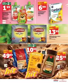 Topaz Express gazetka tydzień 42 Strona 21: Tabletki Gardarin kaszel i gardło €6,99, Mus owocowy 100% Kubuś €1,99