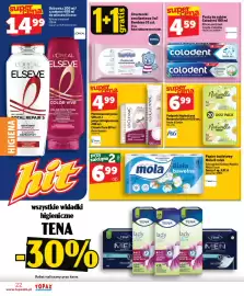 Topaz Express gazetka tydzień 42 Strona 22: Płatki kosmetyczne patyczki higieniczne Cleanic Pure Effect €4,99